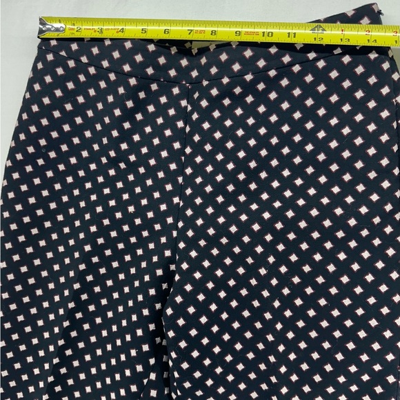 Kate Spade Diamond Cigarette Cropped Black Pants Women’s Size 6 - Picture 6 of 11